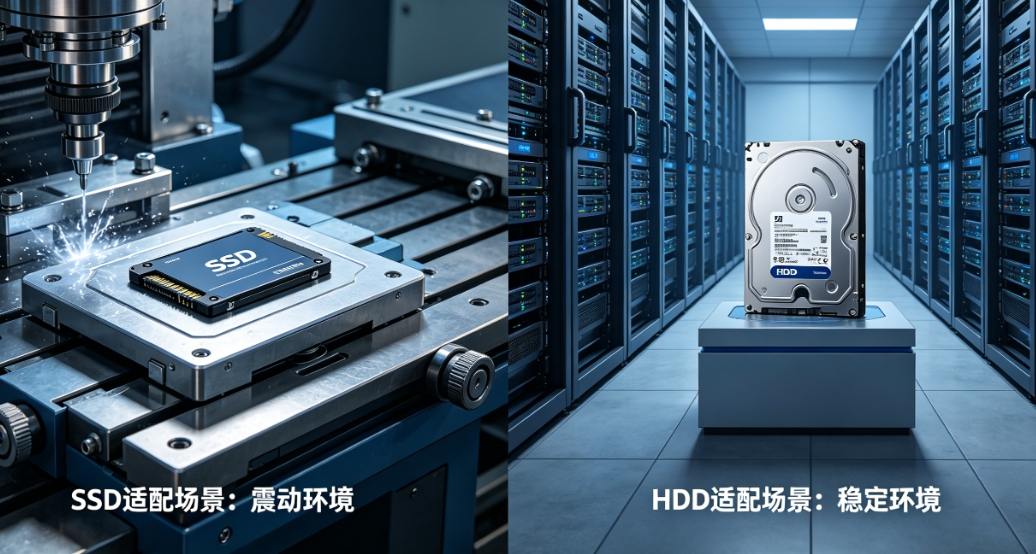 工控机选SSD还是HDD？一文理清核心差异，工业选型避坑指南